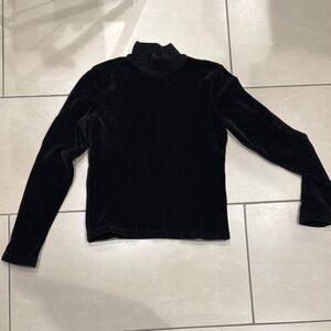 Zara black Chenille turtleneck.